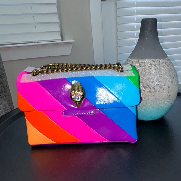 KURT GEIGER -Rainbow Kensington Crossbody Bag 🌈 - Picture 1 of 13